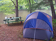 Tentsite at Ashuelot River Campground
